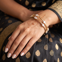 The Brilliant CZ Oval Bangle in 925 Sterling Silver