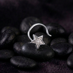 Celestial Star Nose Pin in 925 Sterling Silver