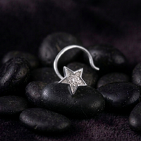 Celestial Star Nose Pin in 925 Sterling Silver