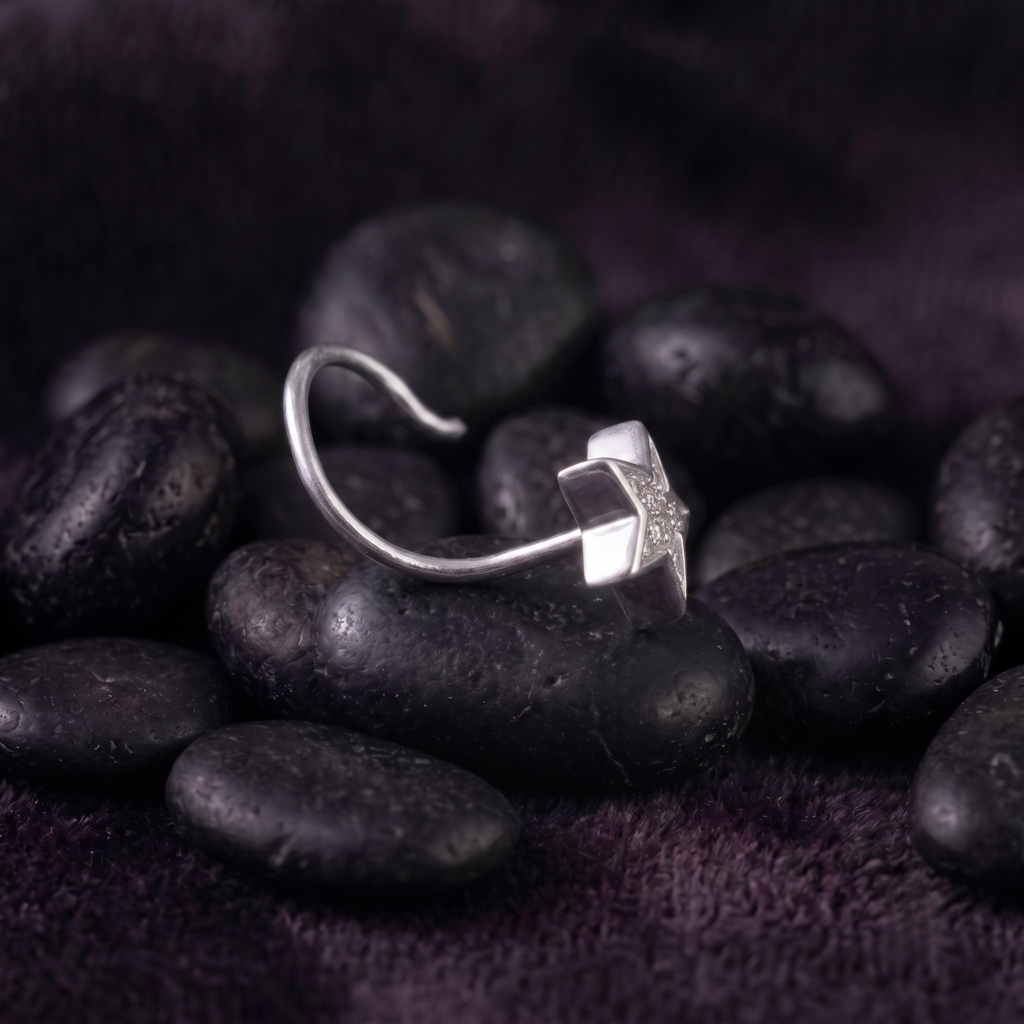 Celestial Star Nose Pin in 925 Sterling Silver