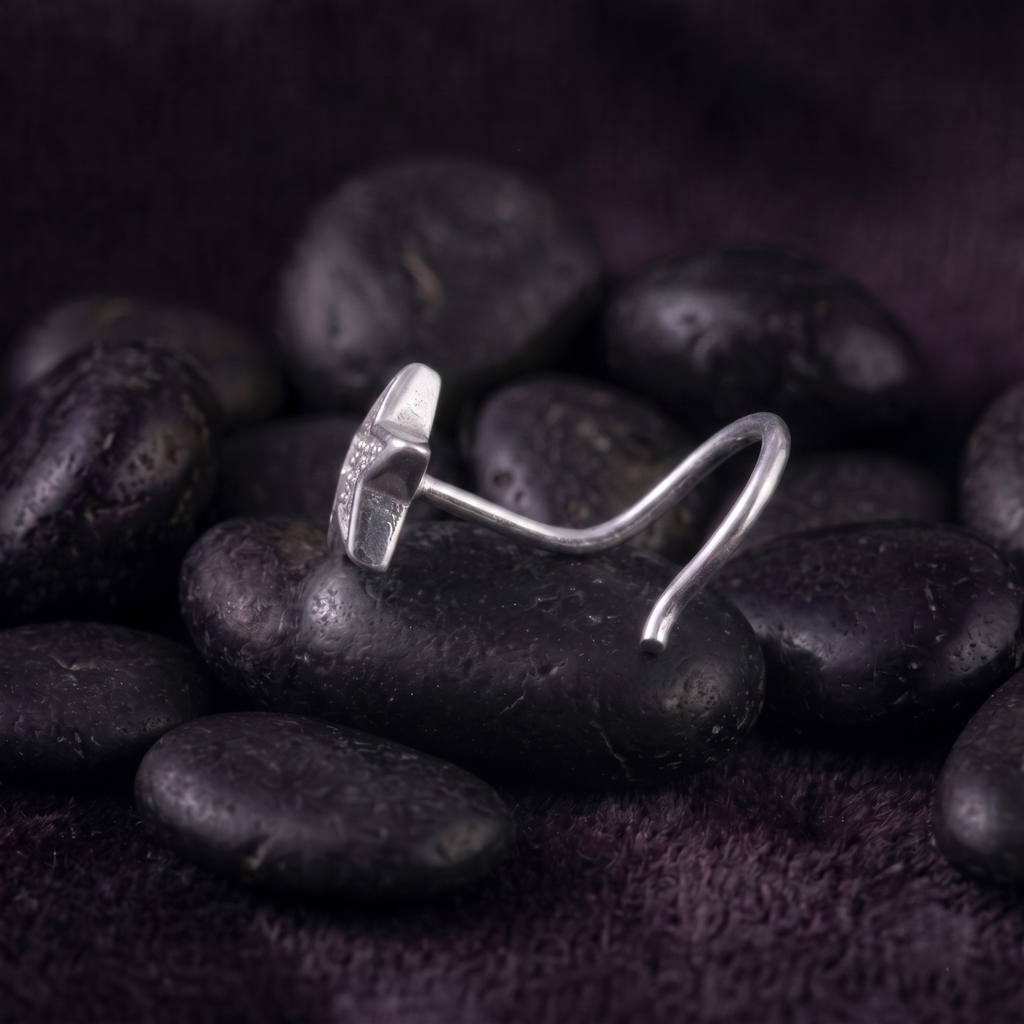 Celestial Star Nose Pin in 925 Sterling Silver