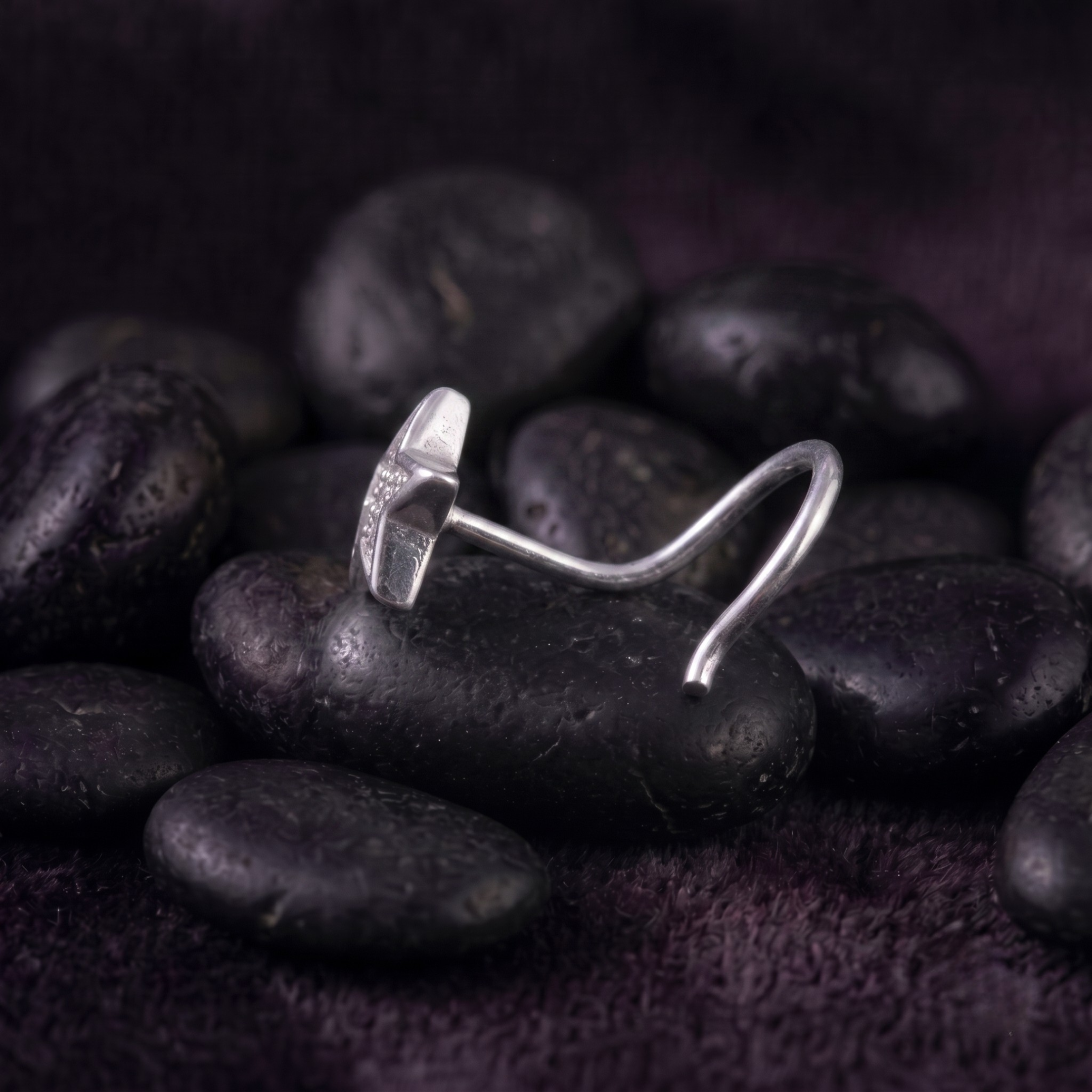 Celestial Star Nose Pin in 925 Sterling Silver
