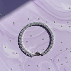 Classic Round CZ Tennis Bracelet in 925 Sterling Silver