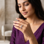 925 Sterling Silver Aura Legacy Band Ring