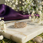 925 Sterling Silver Aura Legacy Adjustable Band Ring