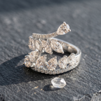 Marquise Vine Ring in 925 Sterling Silver