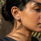 Classic Round Solitaire Studs - 925 Sterling Silver