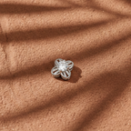 Openwork Clover Solitaire CZ Pendant | 925 Sterling Silver