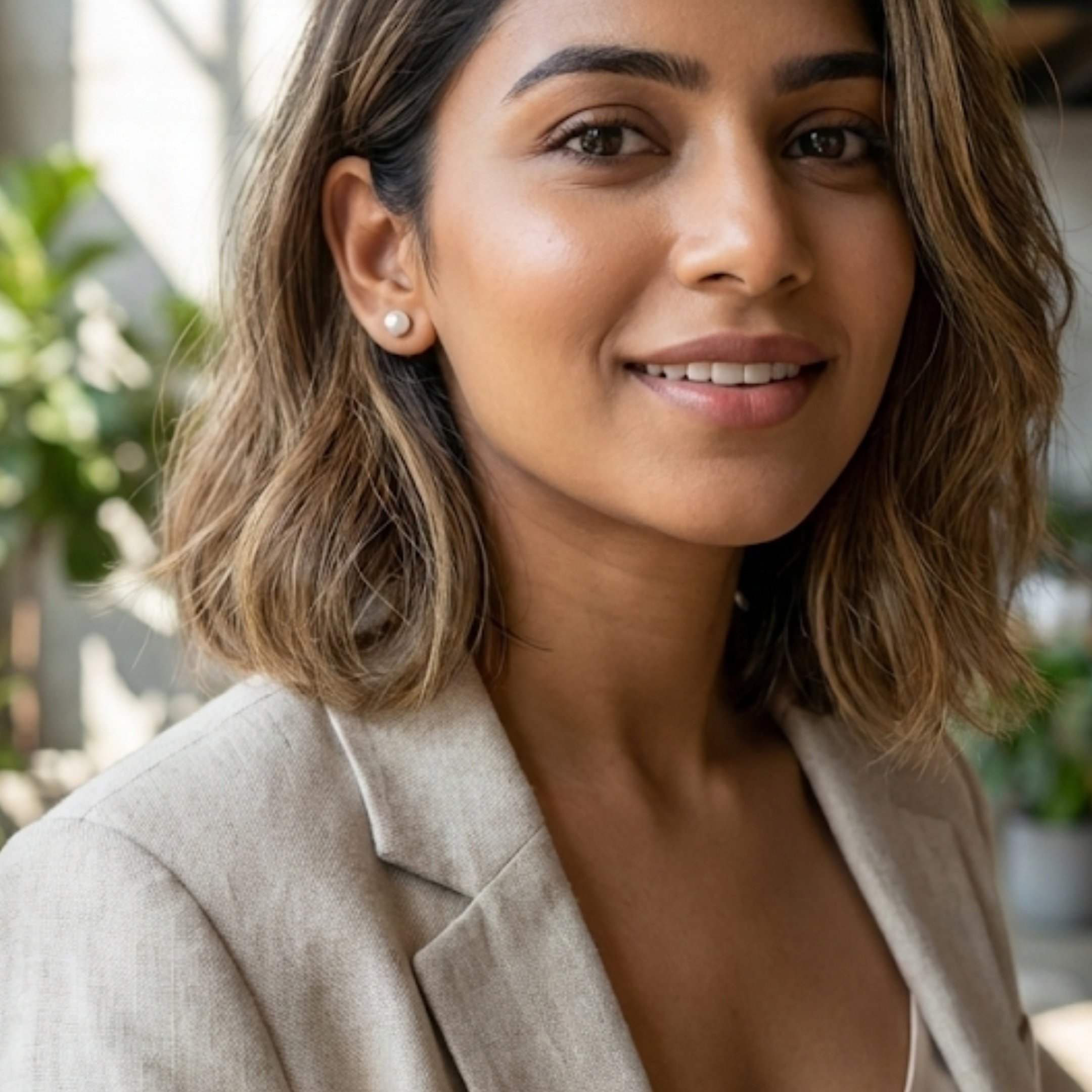 925 Sterling Silver Freshwater Pearl Studs (6mm)